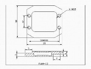 Card-type Sensor, Used In Electronic Pocket Scale Micro-scale.200g-500g