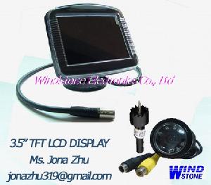 3.5 Inch Tft Lcd Monitor Display Car Video Parking Sensor System Rd-735s