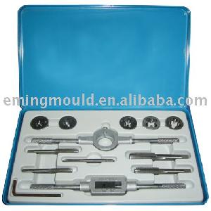 13 Pcs Taps And Die Set In Metal Box, Hss Taps, Hand Tap