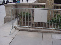 contemporary pedestrian barriers