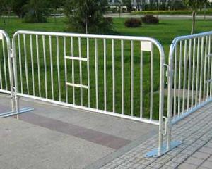 Galvanized Barricade Made For Usa