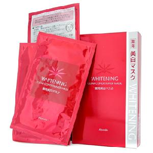 plastic bags skincare mask