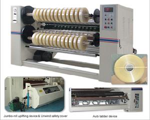 Hcs2002c Series Big Diameter Adhesive Opp Tape Slitting Machine