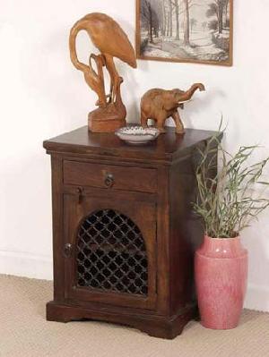 Hardwood Bedside Cabinet Manufacturer, Exporter And Wholesaler India