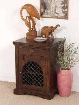 Hardwood Bedside Cabinet Manufacturer, Exporter And Wholesaler India