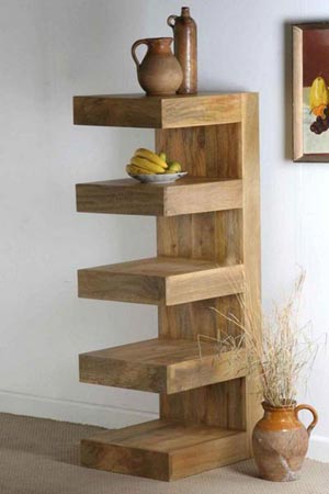 indian wooden bookcase exporter wholesaler india