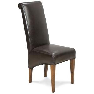 wooden leather mix chair exporter wholesaler india