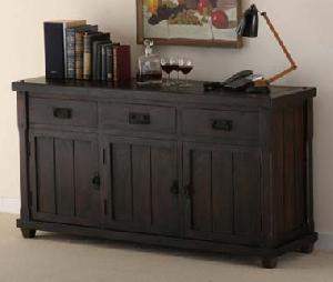 Wooden Three Door Three Drawer Sideboard Manufacturer, Exporter And Wholesaler India