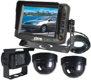 5 reversing camera system lcd backup tft monitor removable sun visor