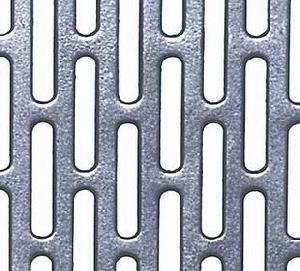 slotted stainless steel perforated sheet