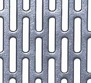 Slotted Stainless Steel Perforated Sheet