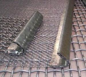 woven wire mesh hooked screen