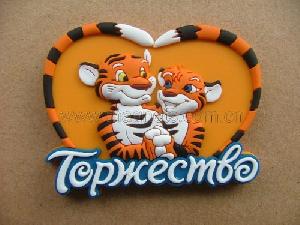 soft pvc fridge magnet cartoon