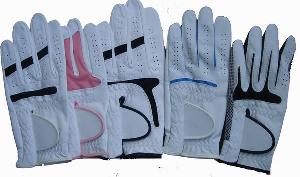 golf glove cabretta leather microfiber sheepskin goatskin gloves