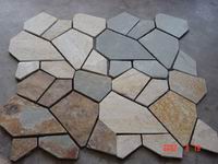 meshed slate flooring wall slates