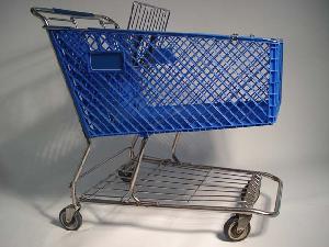 120l Plastic Shopping Trolleys, Exporting, Made By Qingdao Yongchang