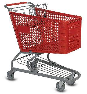 plastic basket shopping cart trolley hypermarkets