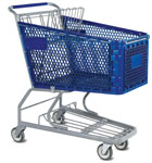 Supermarket Four-wheel Shopping Trolleys