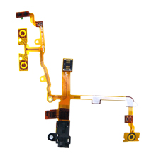 Iphone 3g Earphone Jack Power Volume Switch Flex Cable Black