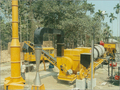 mobile road construction machinery