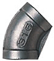 stainless steel elbow 45