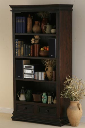 hardwood bookcase exporter wholesaler india