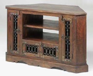 Hardwood Corner Tv Unit Manufacturer, Exporter And Wholesaler India