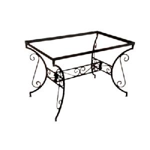 Knock Down Wrought Iron Table Base Manufacturer, Exporter And Wholesaler India