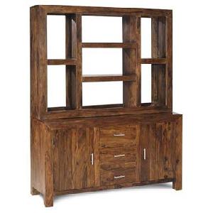 sheesham wood buffet hutch exporter wholesaler india