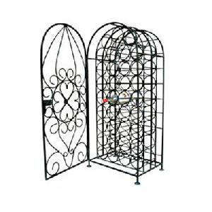 Wrought Iron Wine Cabinet, Rack Manufacturer, Exporter And Wholesaler India