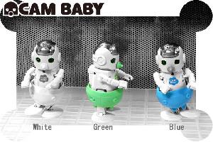 cam baby toddler aged walking robot