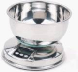 stainless kitchen scales bowl wbk 01b 5000g 1g clean spotless