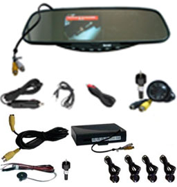 ultrasound sensors wireless parking sensor reverse camera system wrd 728sc4