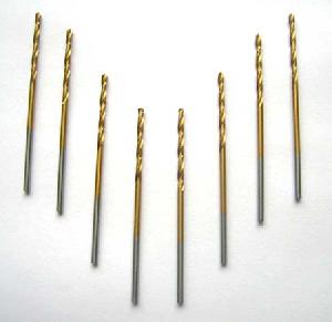 Hss Number Drills, Tin Coated, American Standard