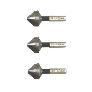 hss fluted countersinks hex shank