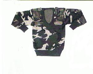 camouflage pullover sweater jersey