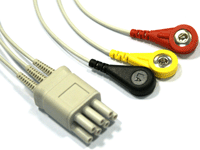 holter recorder ecg patient cable leads