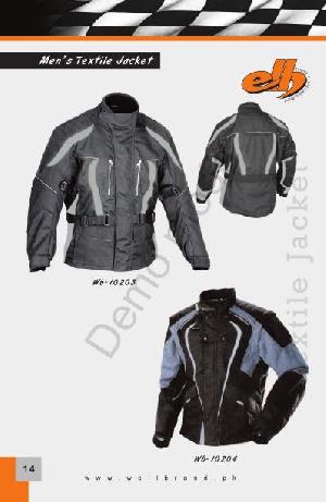 men s textile jacket