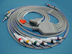 Sell Mac1200 One-piece 12-lead Ecg Cable And Leadwire