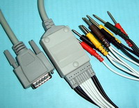 nihon kohden ekg 10 cable leadwires