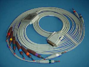 Nihon Kohden One-piece 12ld Ecg Cable And Leadwiers