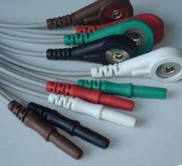 Ronseda Supply Din Type Ecg Holter Cables And Leadwires