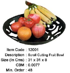 Wrought Iron Fruit Bowl Manufacturer, Exporter And Wholesaler India