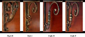 Wrought Iron L Shape Selw Bracket Manufacturer, Exporter And Wholesaler India