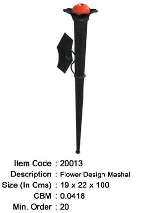 Wrought Iron Mashal, Trochiers Manufacturer, Exporter And Wholesaler India