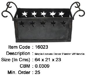 Wrought Iron Planter For Garden Manufacturer, Exporter And Wholesaler India