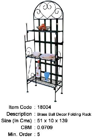 wrought iron shelves exporter wholesaler india