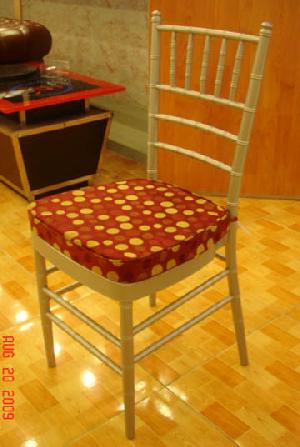 export aluminium chiavari chair