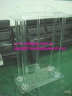 perspex lectern