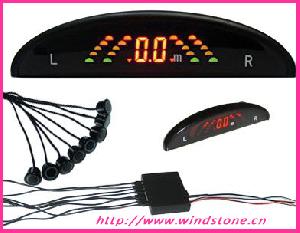 windstone rainbow led display reversing sensor system 8 ultrasonic sensors rd 037c8